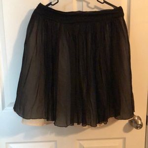 Banna republic black skirt.